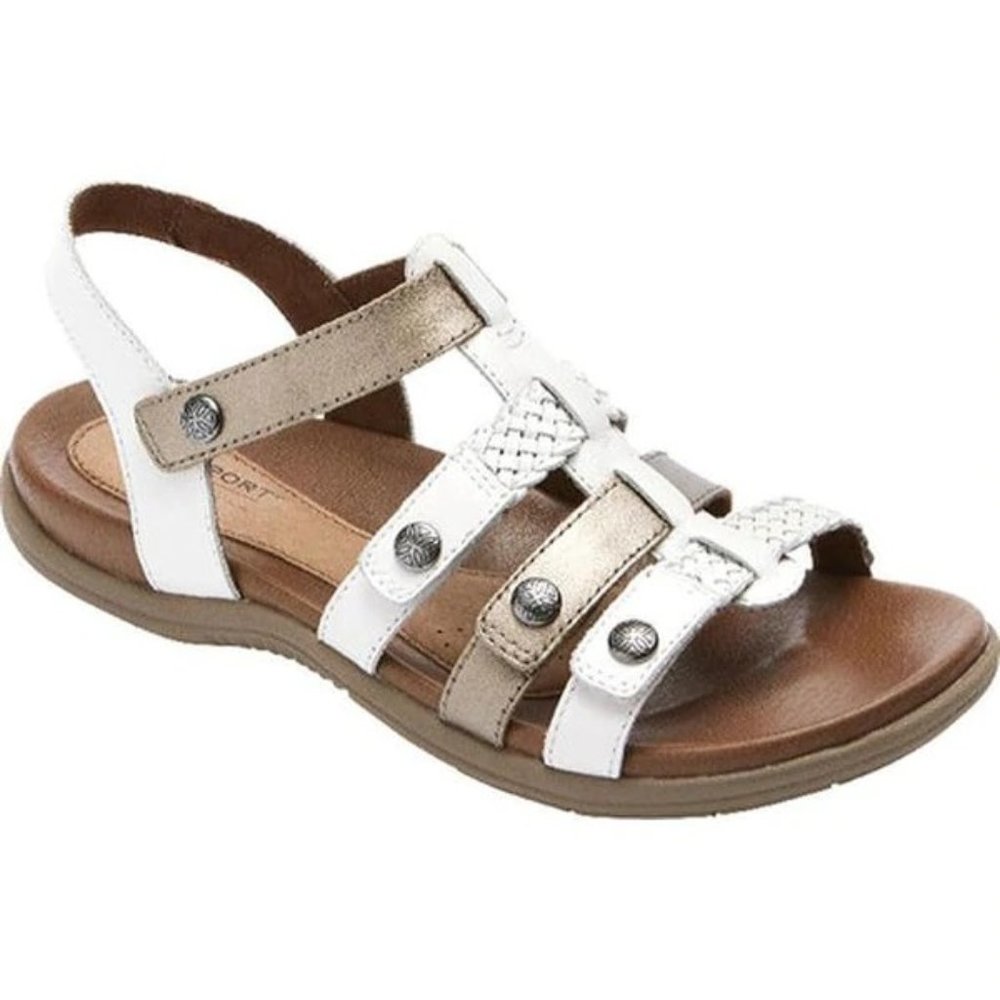 NWB Rockport Women's Rubey Tstrap Sandals